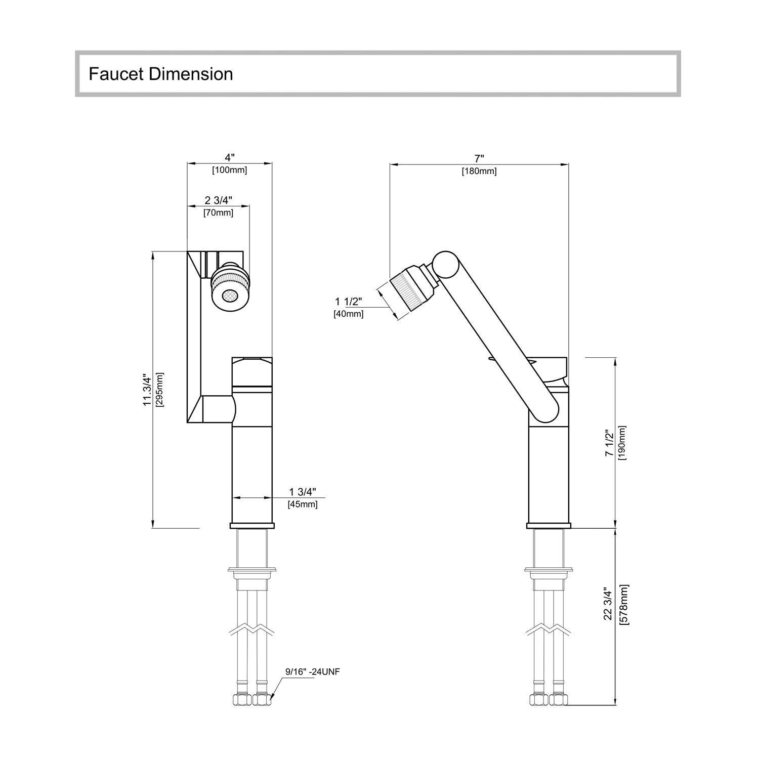 Enkelvoudige Rotatable Multi-Directionele Kraan