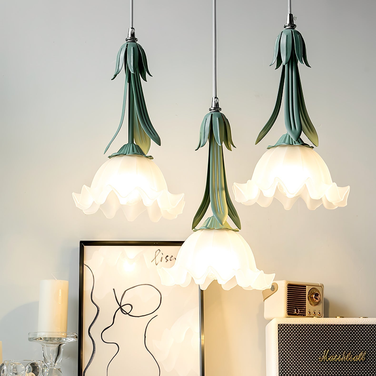 Bells - Hanglamp met bloemmotief