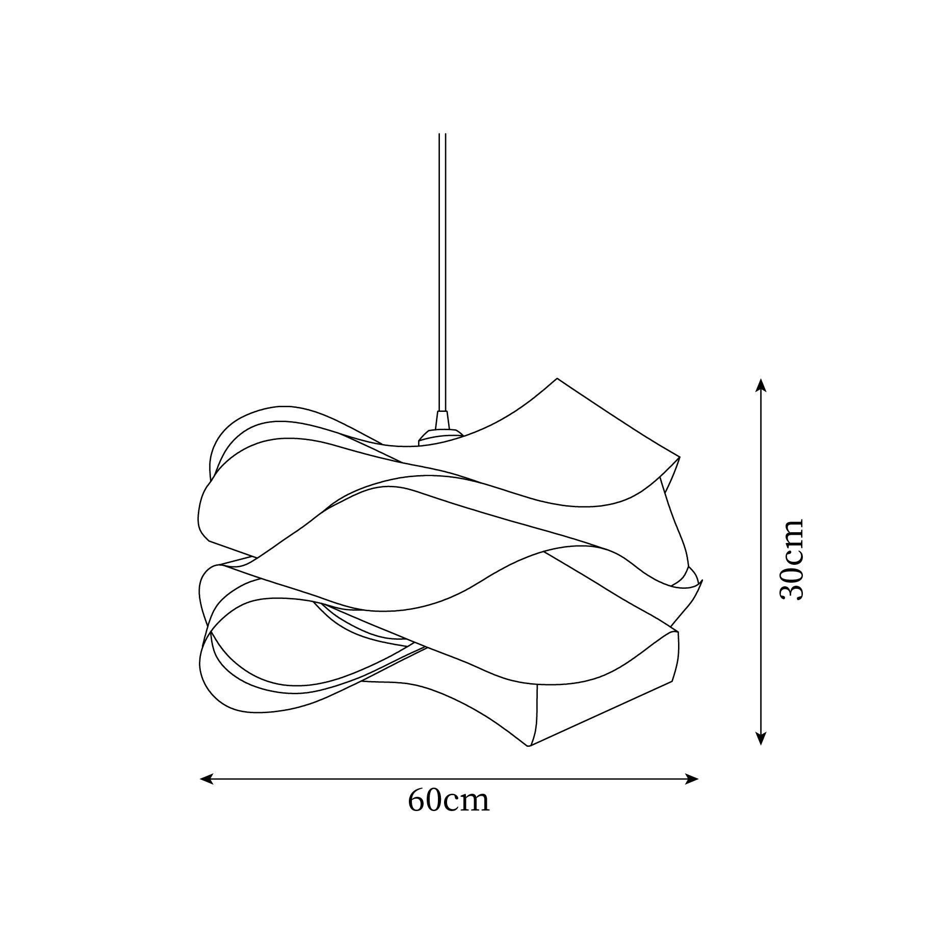 Linka - Elegante lampada a sospensione