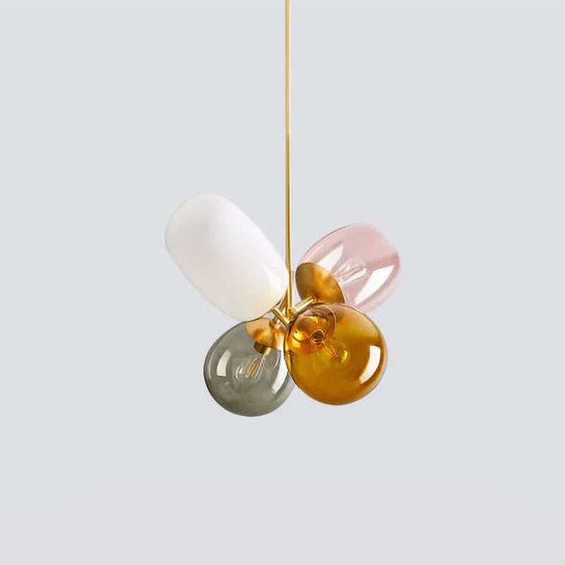 LuminescentLuster - Pendant Light with Glass Ball