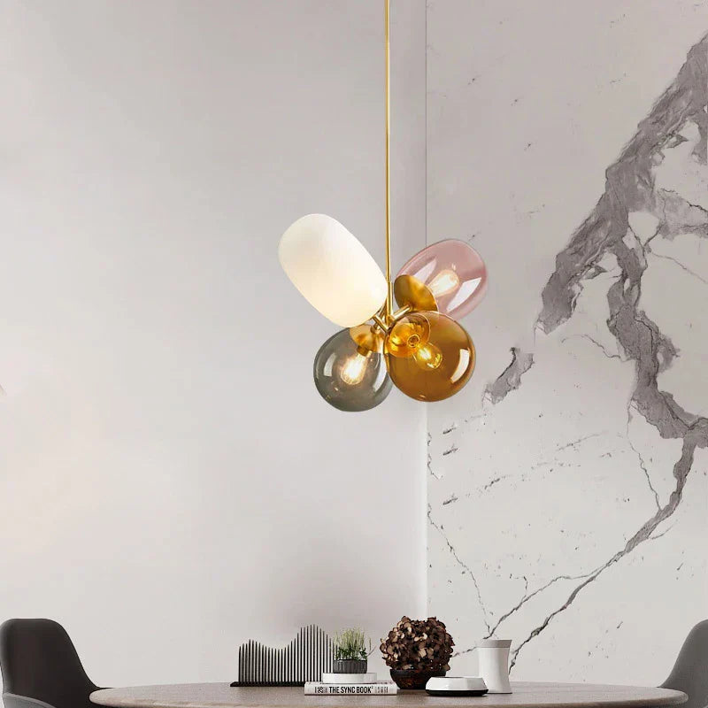 LuminescentLuster - Lampe suspendue avec boule en verre