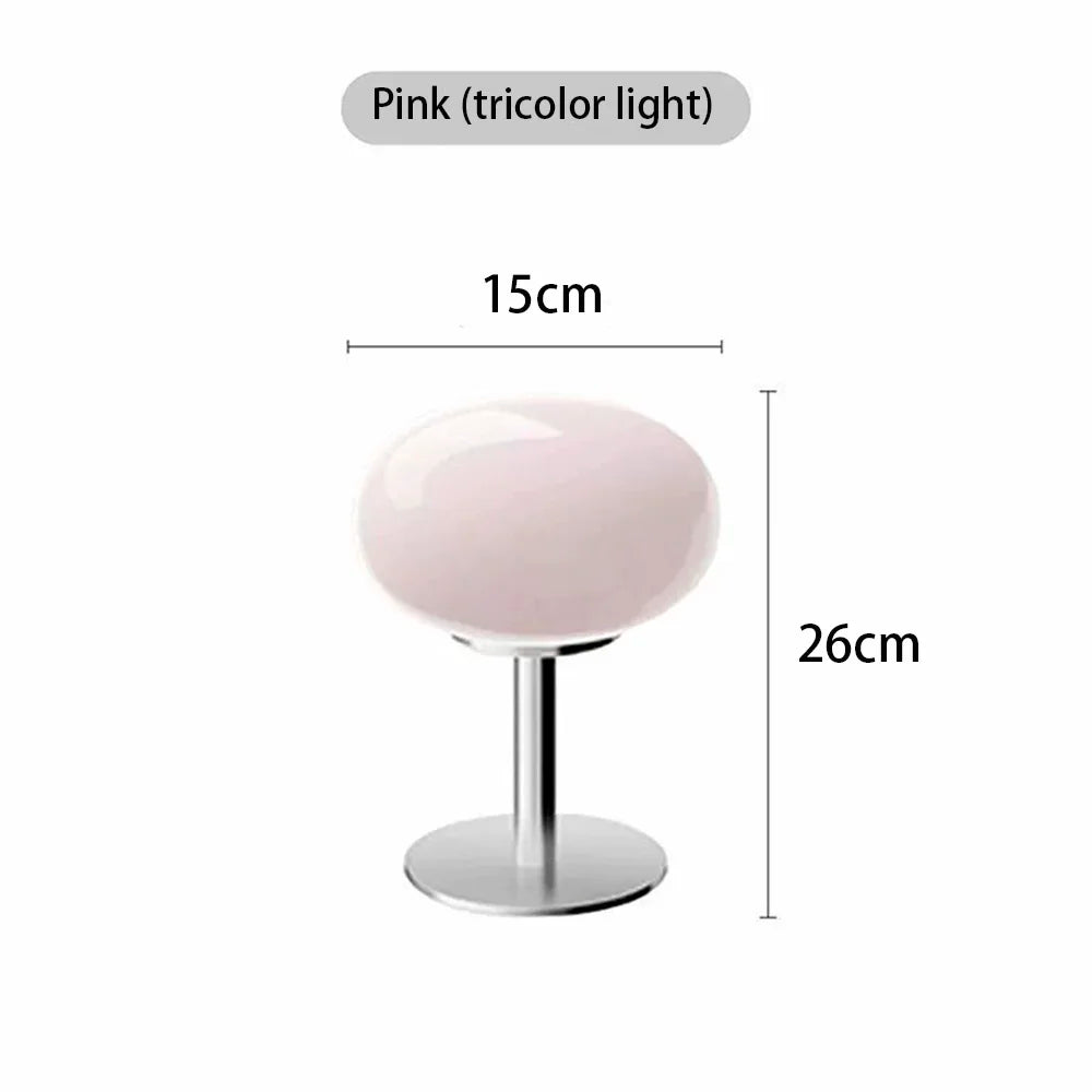 CreamPop - Lollipop crème glazen lamp