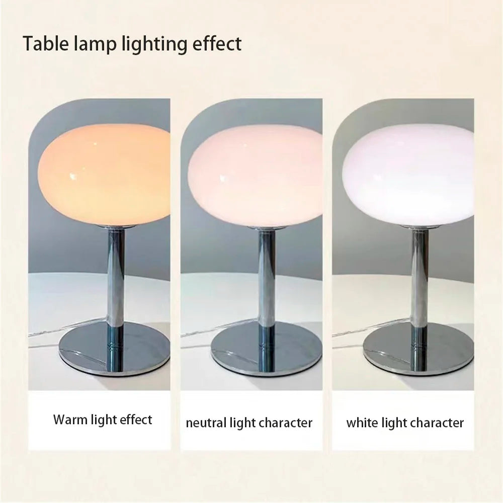 CreamPop - Lollipop crème glazen lamp