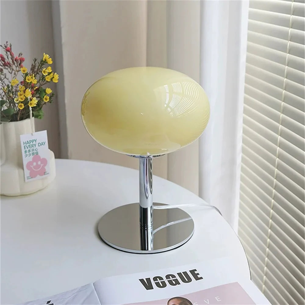 CreamPop - Lollipop crème glazen lamp