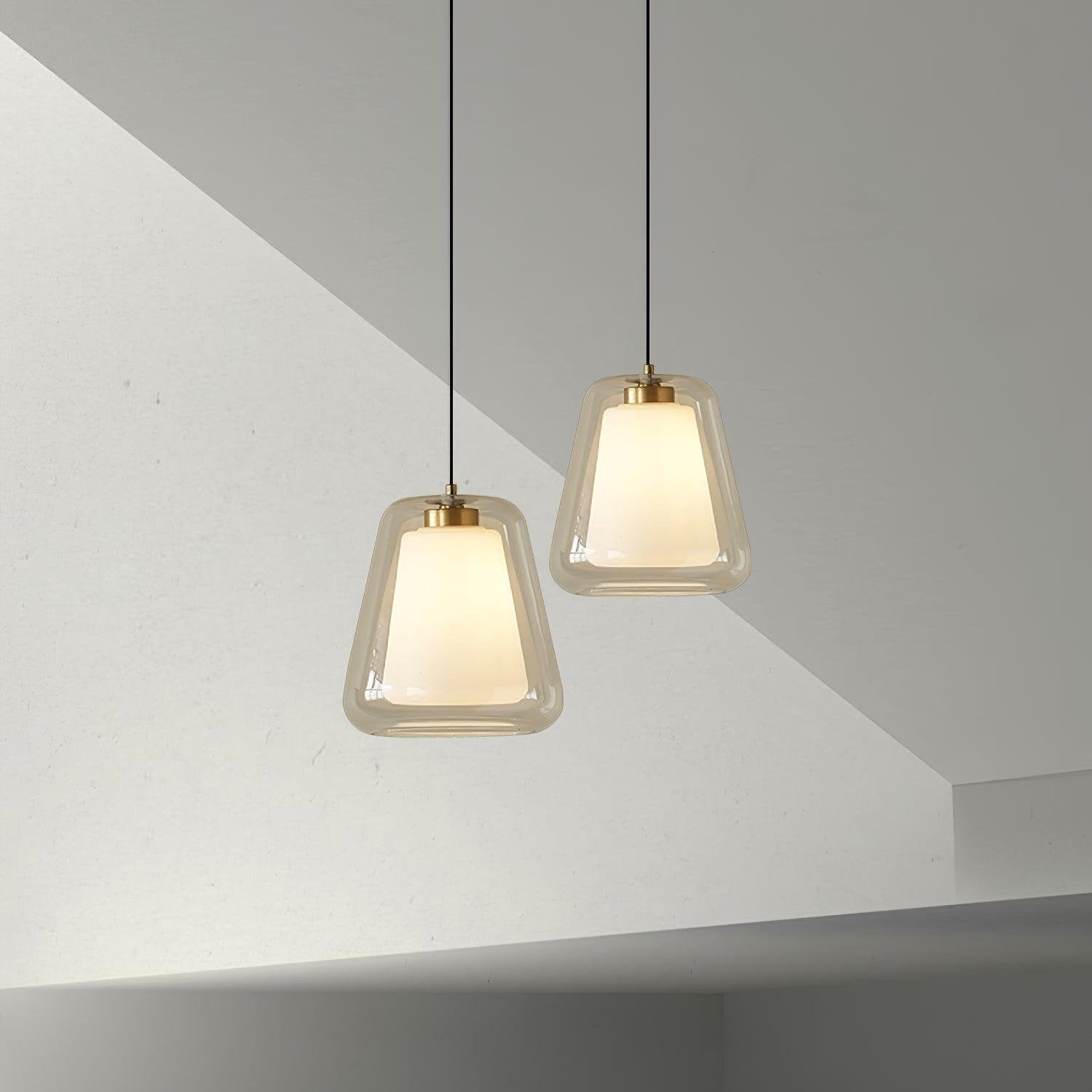 LumiereFluide - Lampada a sospensione elegante e senza tempo