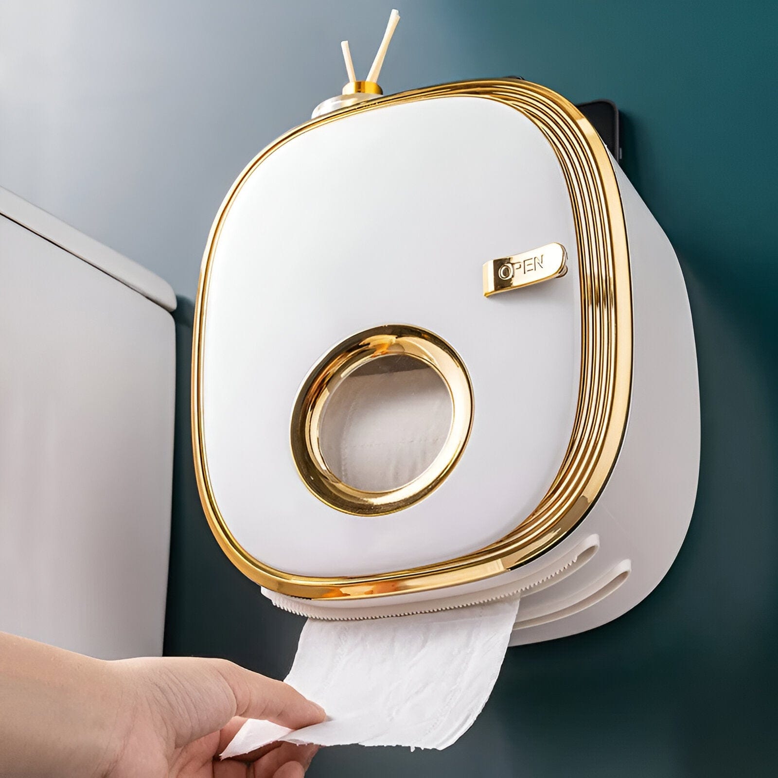 Toilet Paper Container Holder