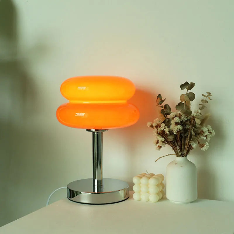 SweetGlow - Macaron glas bordlampe