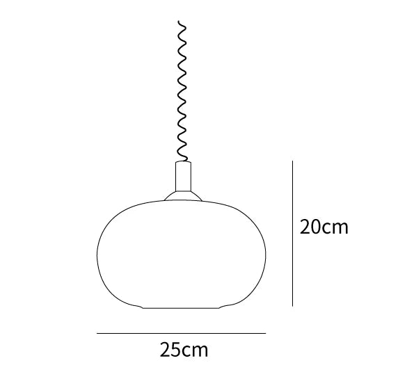 Macaron – Hanging lamp in the shape of a Macaron