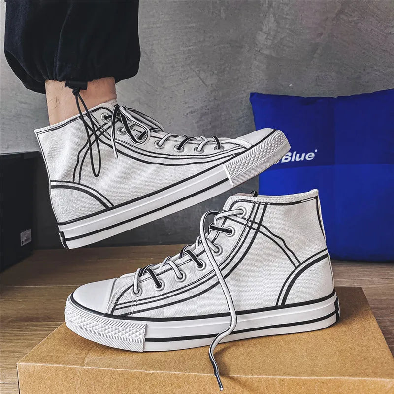 Klassische High-Top-Sneakers von BoldLine