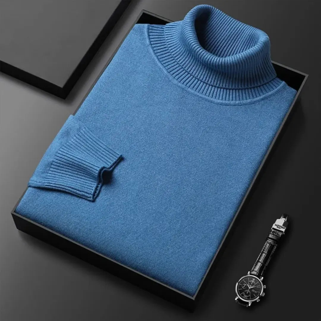 Elijah™ - Wool Turtleneck Sweater