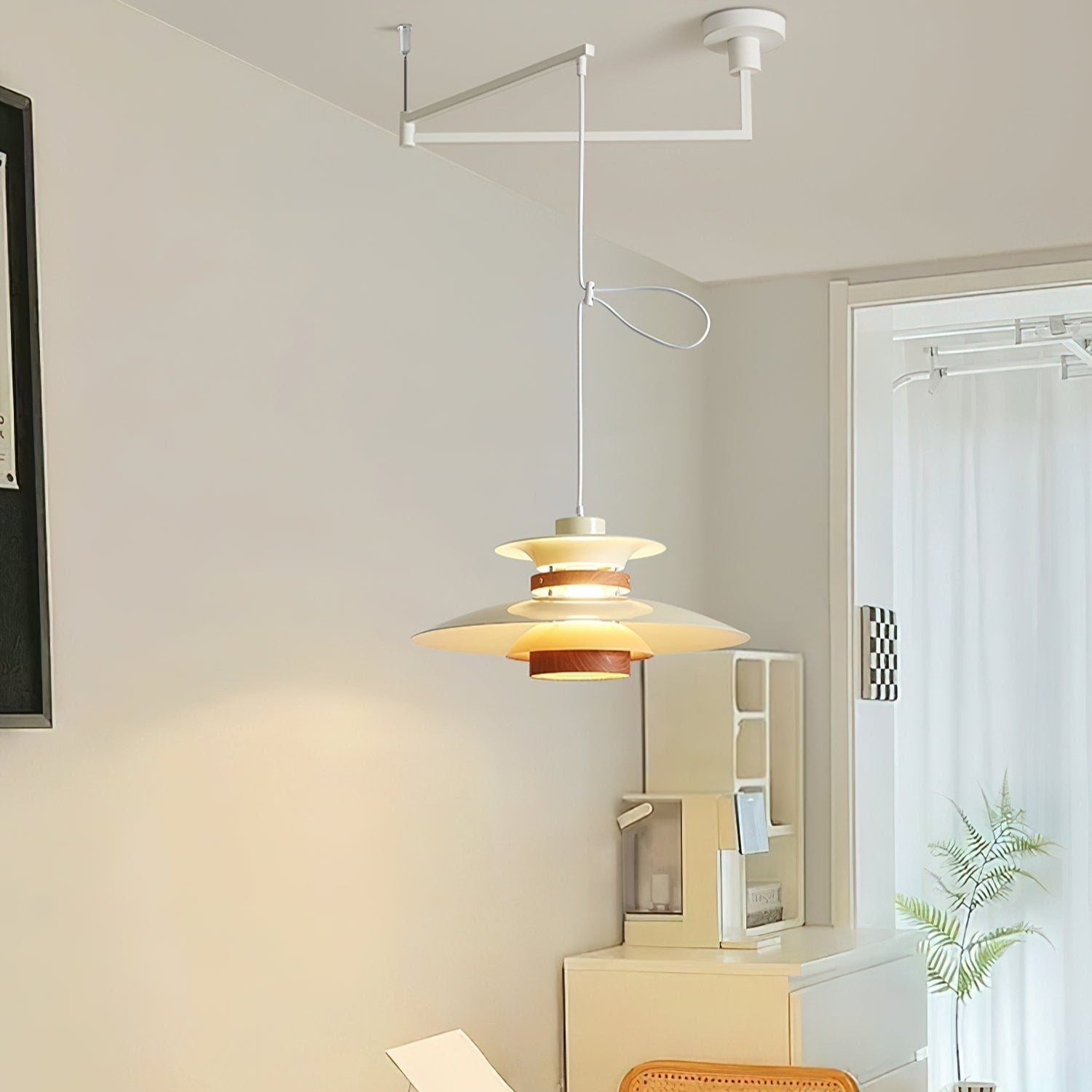 Mercero – Lampe suspendue avec bras pivotant