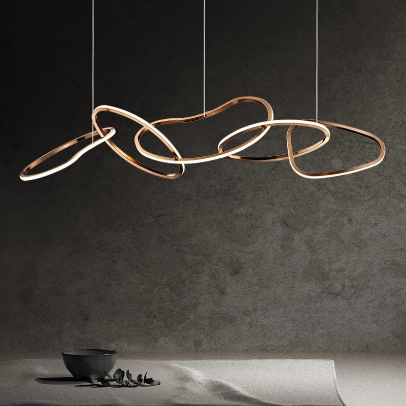 Nordic Irregular Luxury Pendant Light