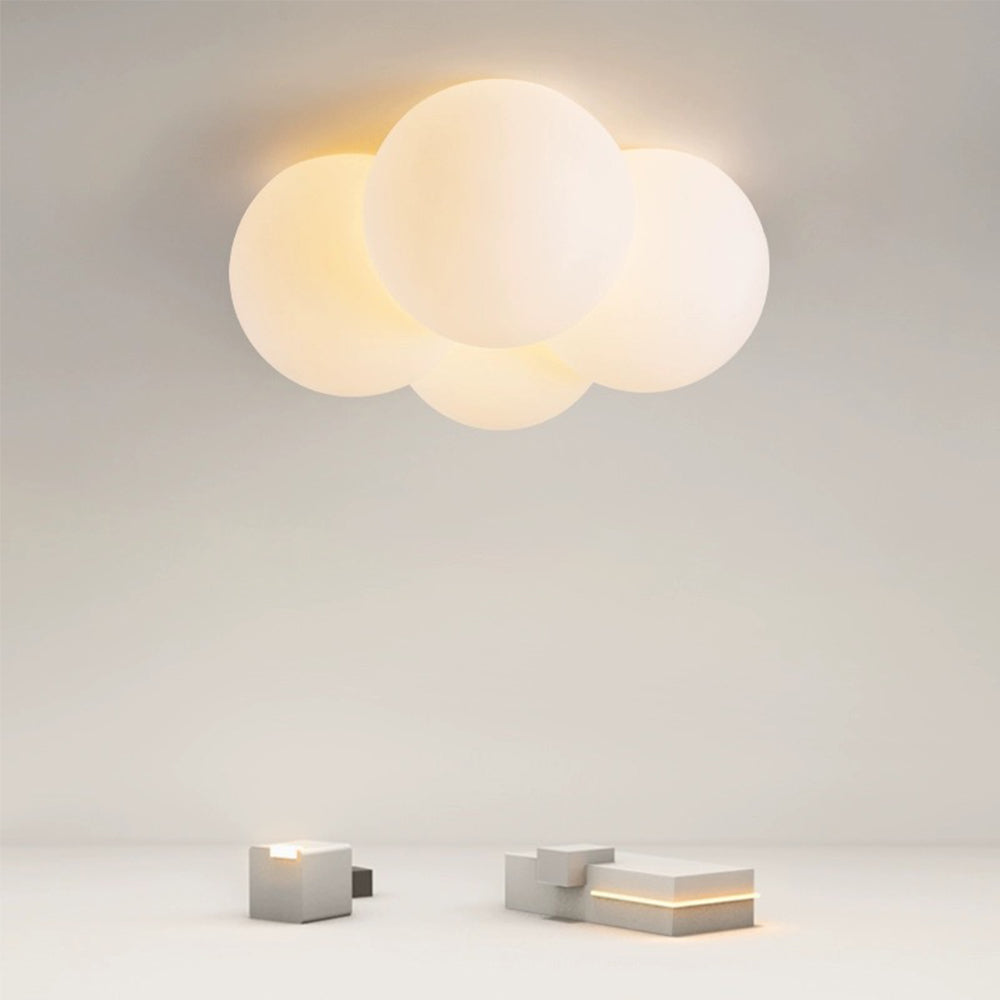 White Cloud Bubbles-plafondlamp - Modern LED-armatuur voor woonkamer, slaapkamer, hal