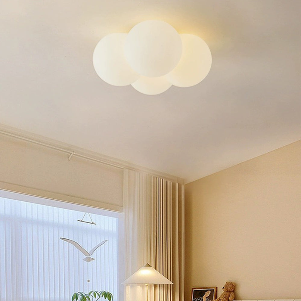 White Cloud Bubbles-plafondlamp - Modern LED-armatuur voor woonkamer, slaapkamer, hal