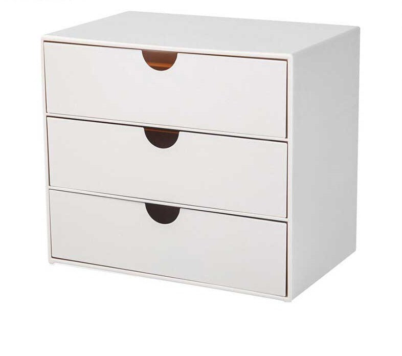 Minimalist Desktop Jewelry Cosmetic Office Storage Drawer