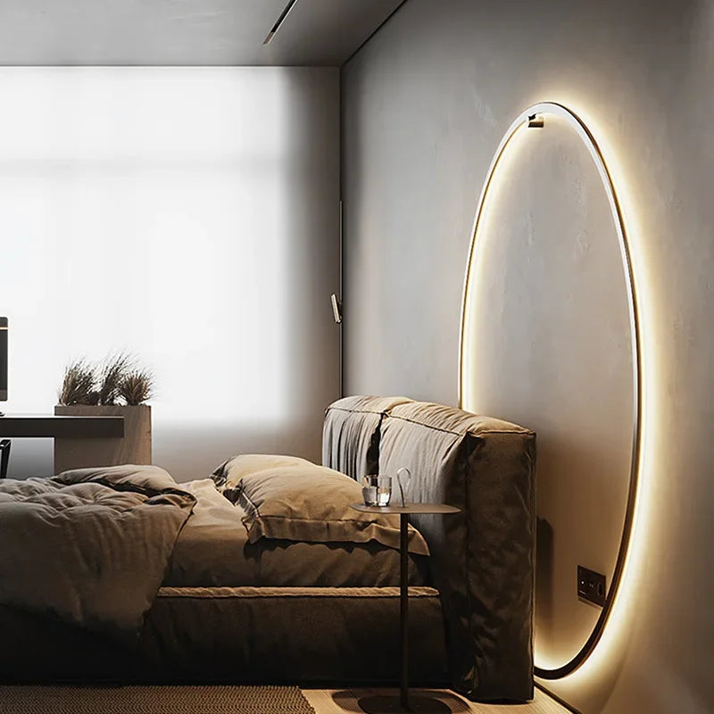 LumiRing - Minimalist circle wall light