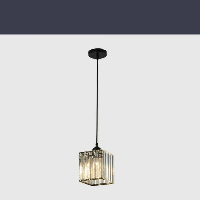 SparkleLamp – Lampe suspendue sophistiquée en cristal