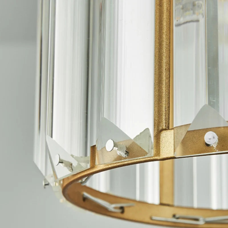 SparkleLamp – Lampe suspendue sophistiquée en cristal