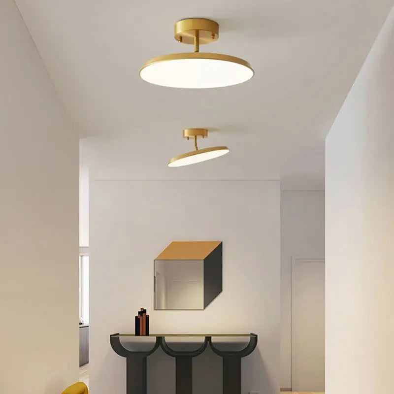 SleekAura - Lampada da soffitto minimalista