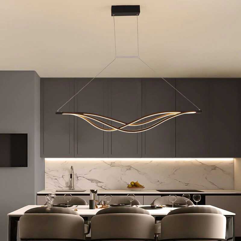 Moderne LED buet pendellys