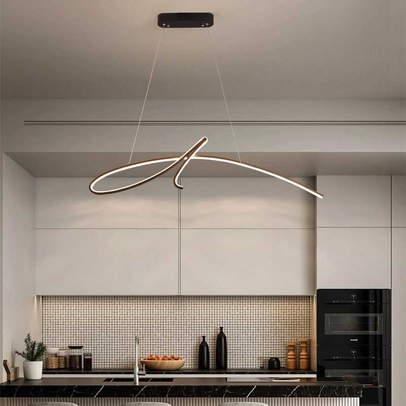 Modern Strip Pendel Light