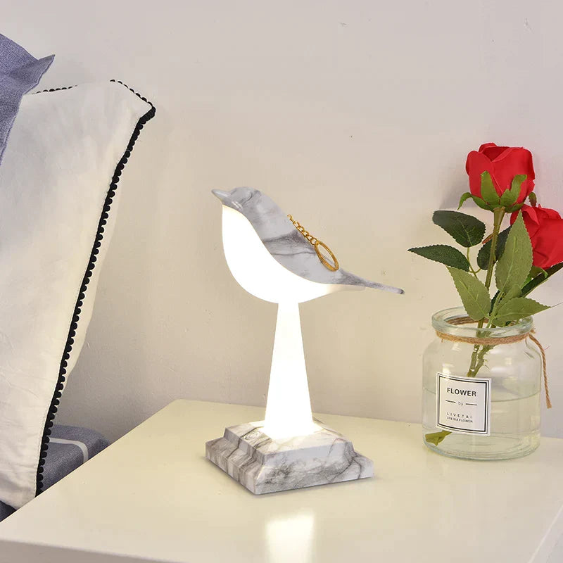 Missbird-V2 Ekster Bird Bordlampe