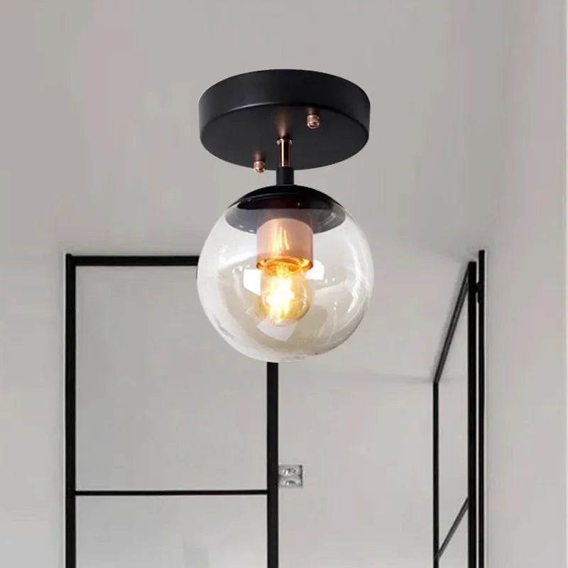 LuminousSphere - Moderne glazen bol plafondlamp