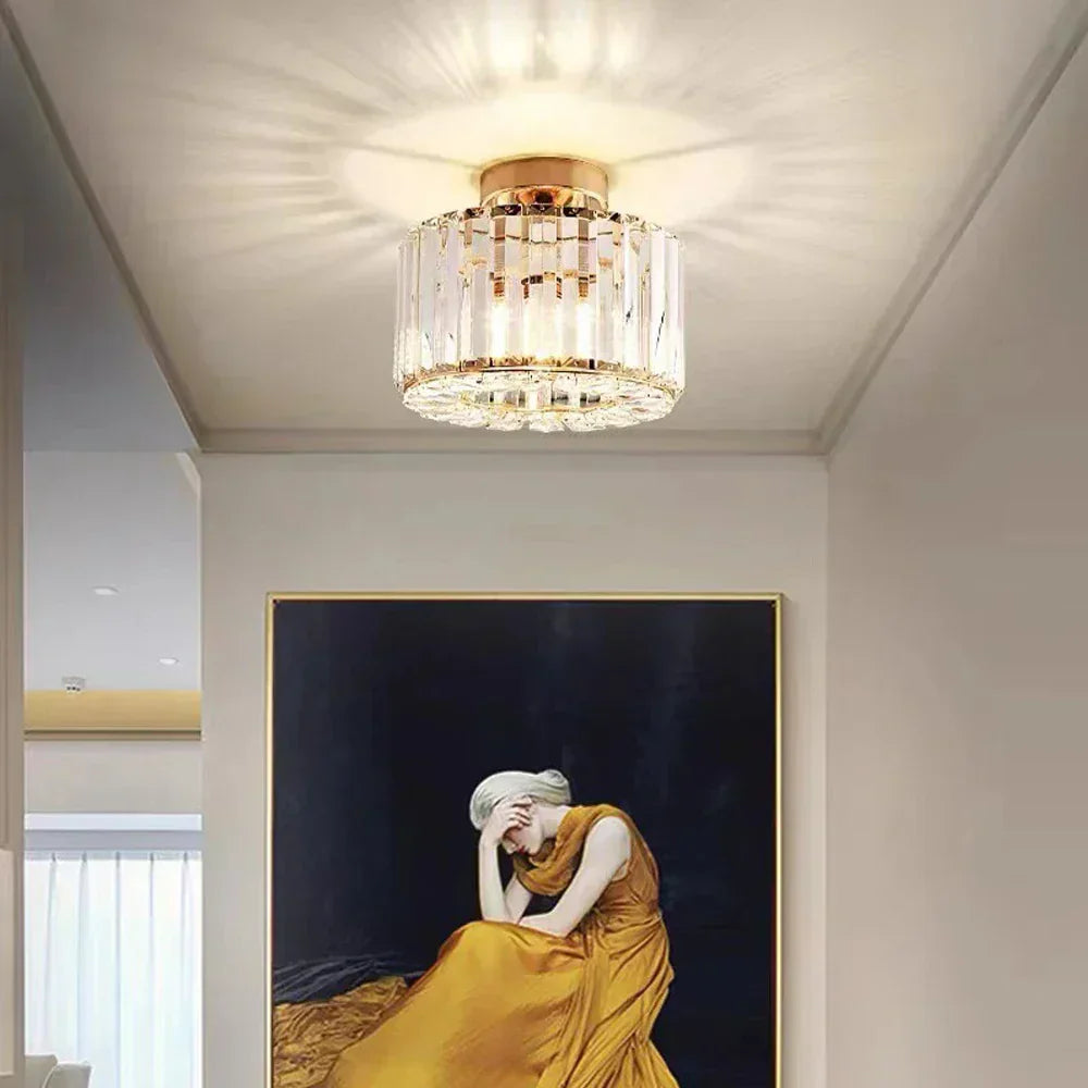 Brilliance - Lampada da soffitto in cristallo scintillante