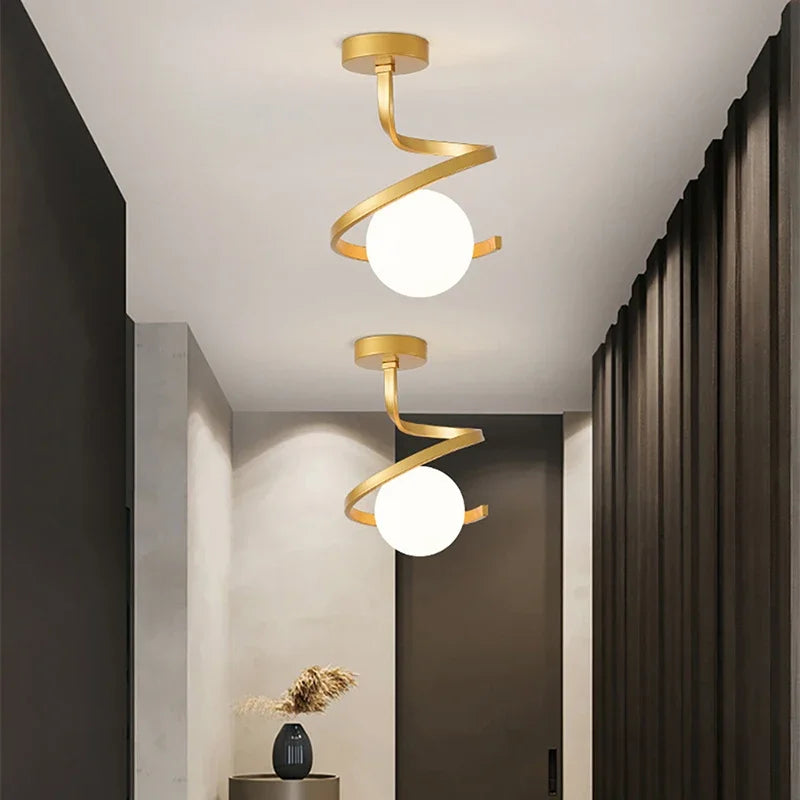 LuxeGlo - Lampada da soffitto moderna