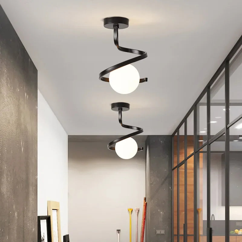 LuxeGlo - Lampada da soffitto moderna