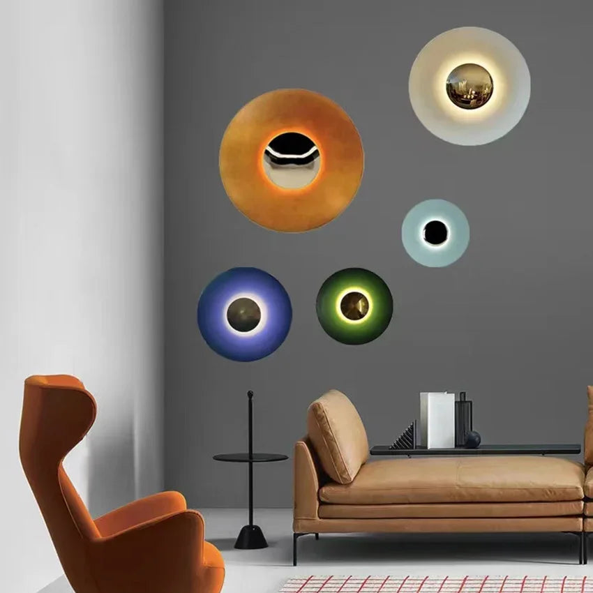 ColorBurst - Lampe ronde moderne