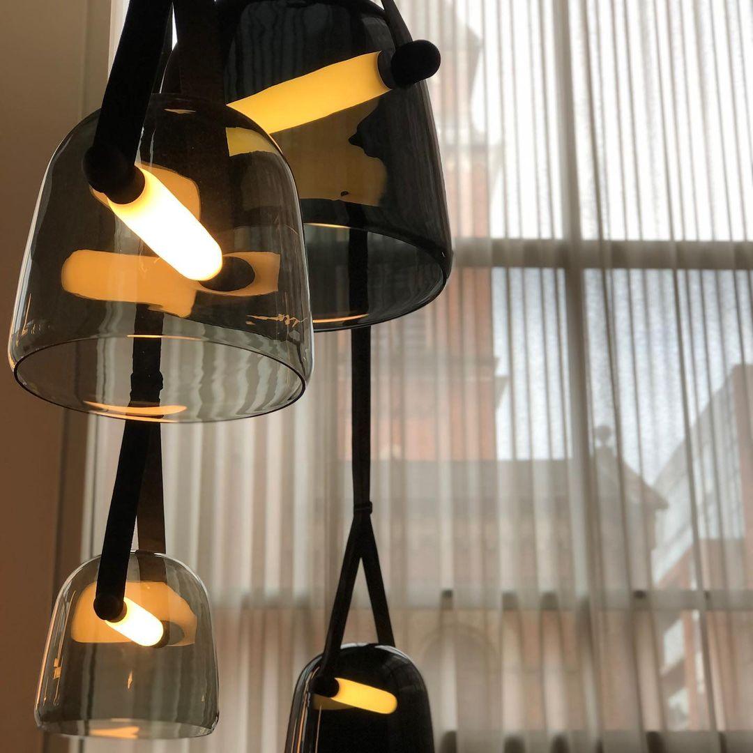 LunaMona - Lampada a sospensione elegante e contemporanea