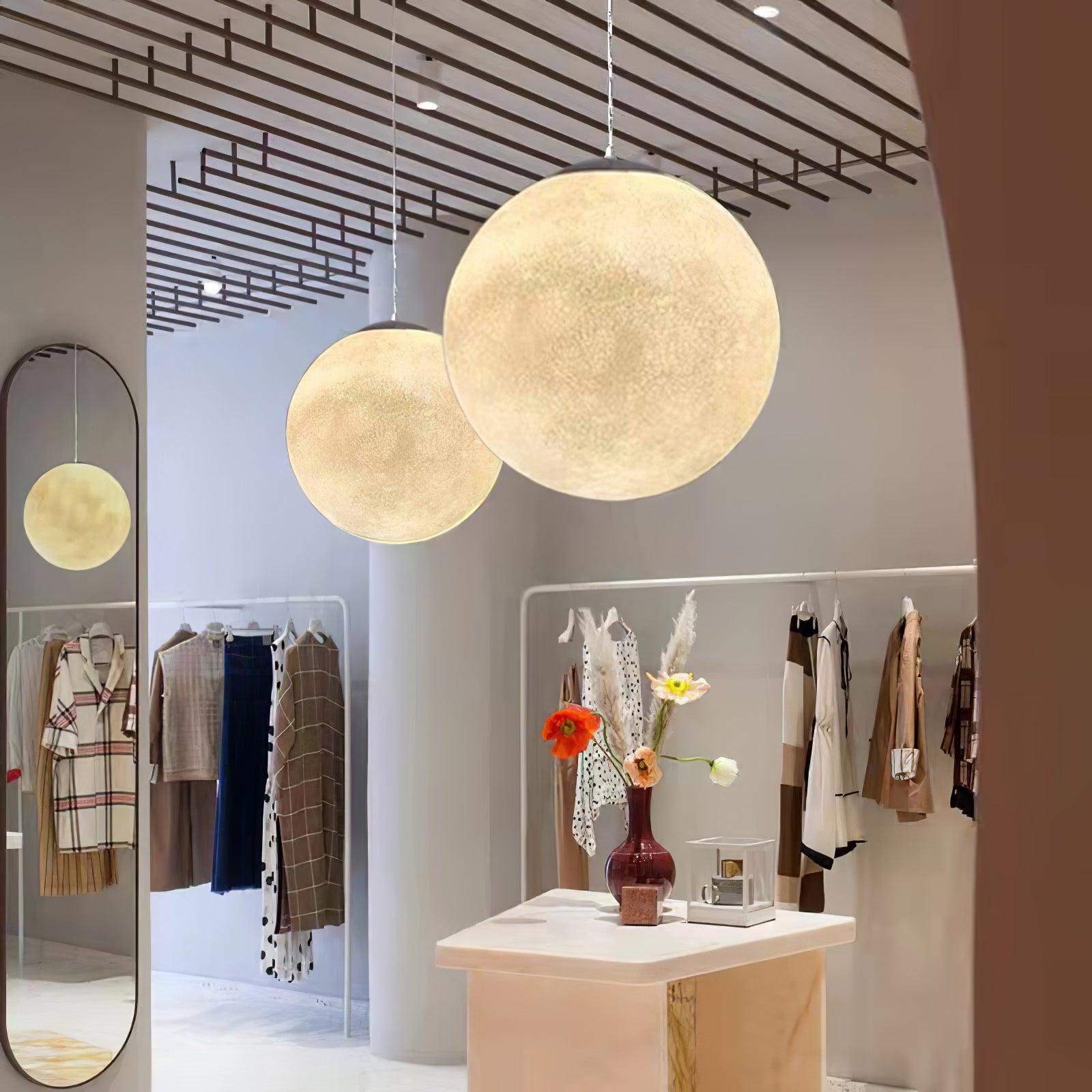 Moon – Lampada a sospensione luminosa