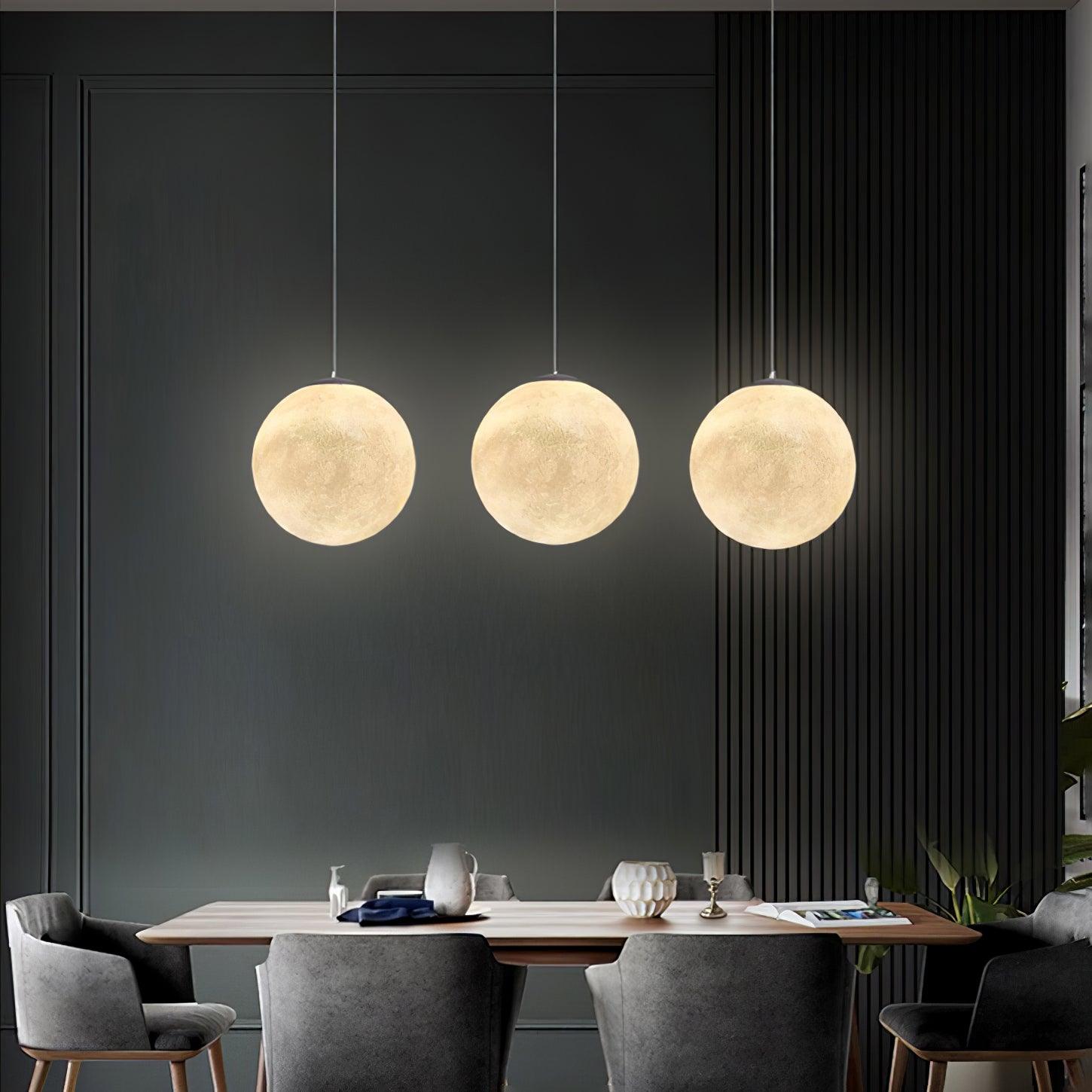 Moon – Lampada a sospensione luminosa