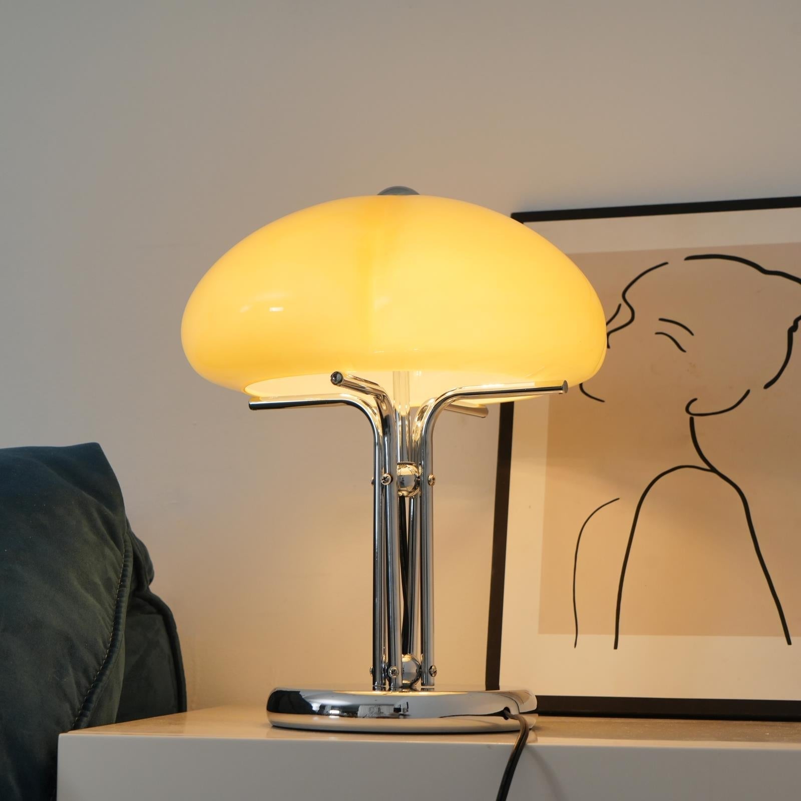 Mushroom Bauhaus bordlampe