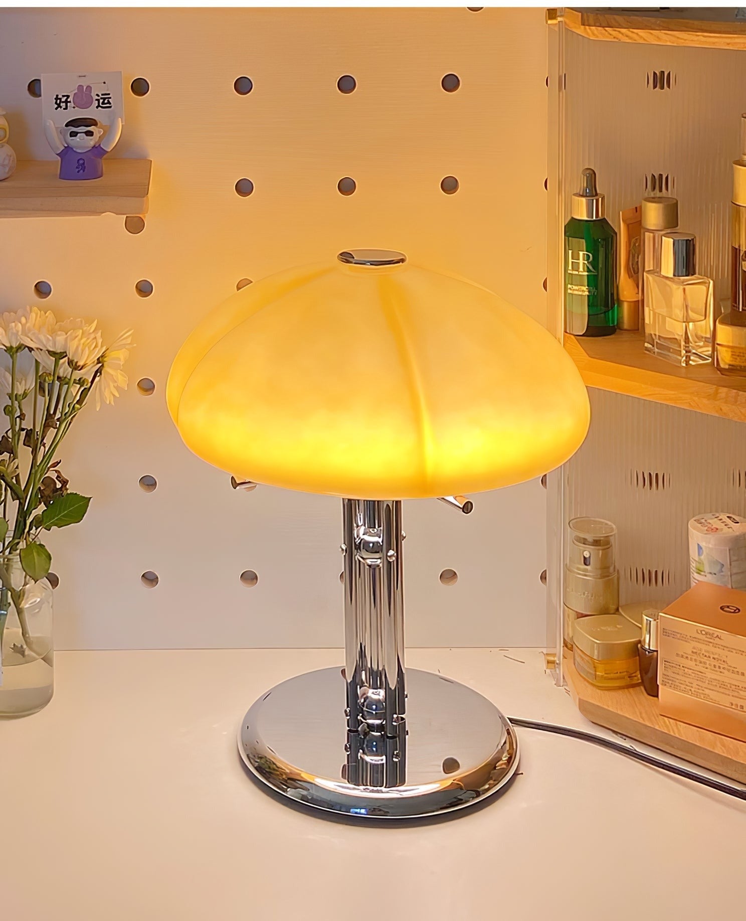 Mushroom Bauhaus bordlampe