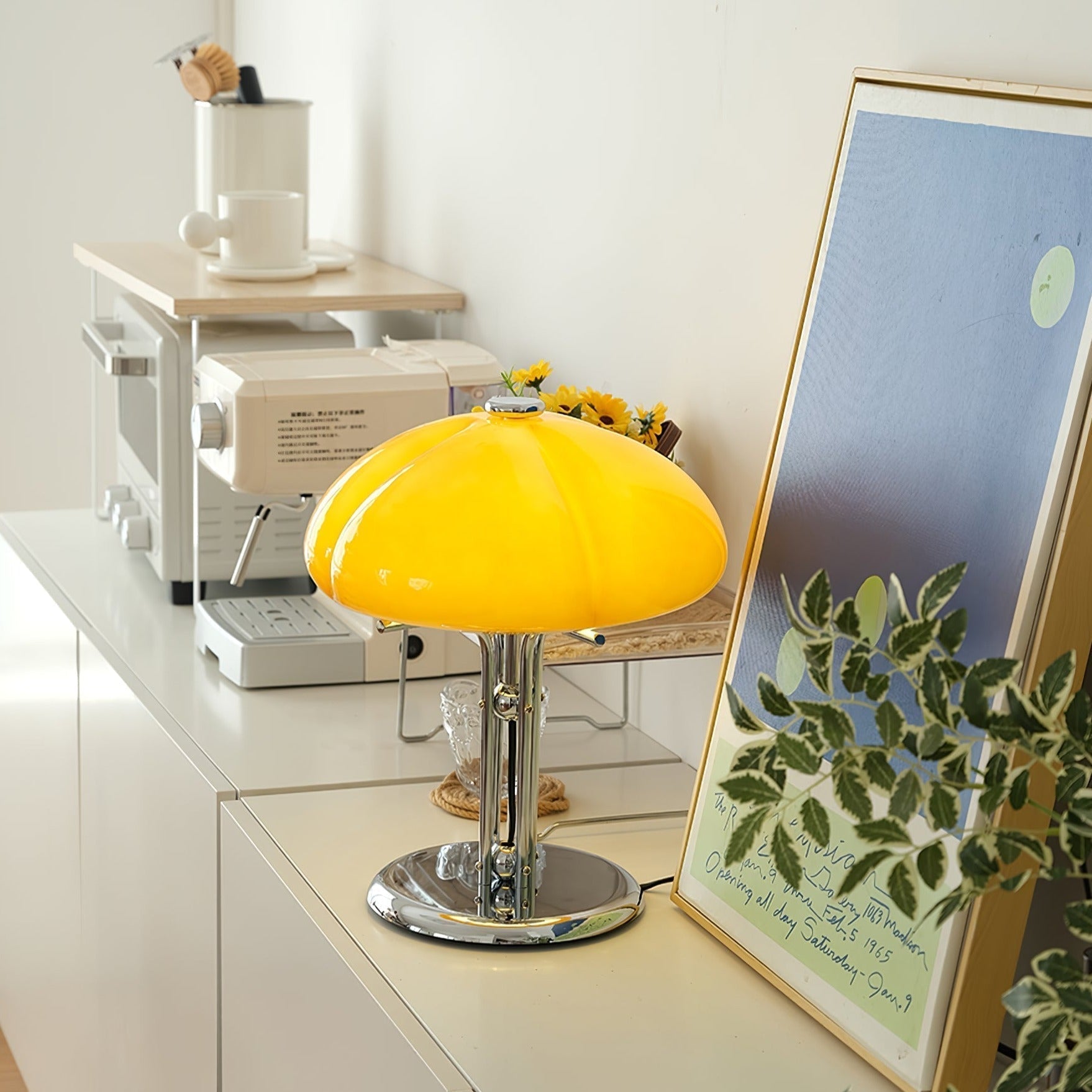 Mushroom Bauhaus bordlampe