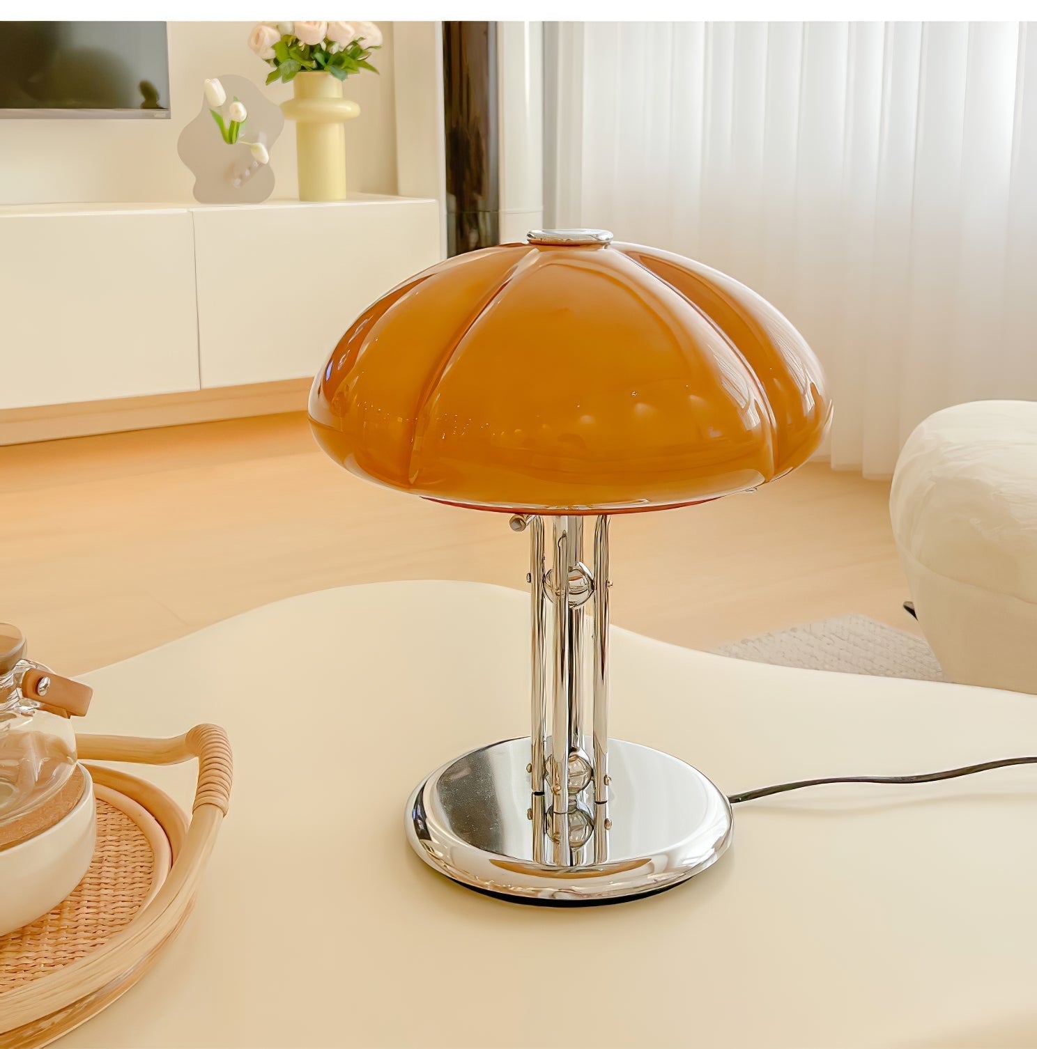 Mushroom Bauhaus bordlampe