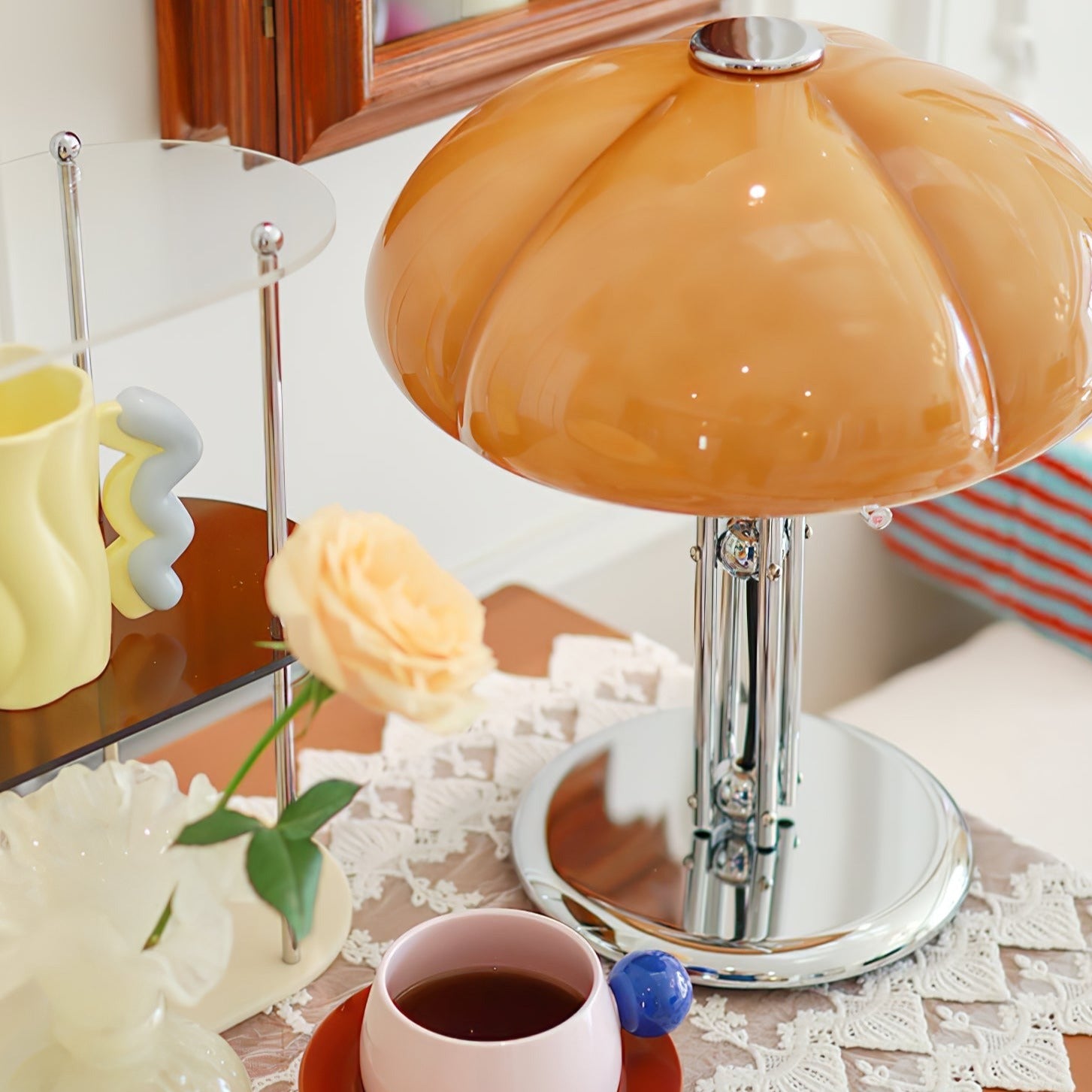 Mushroom Bauhaus Table Lamp