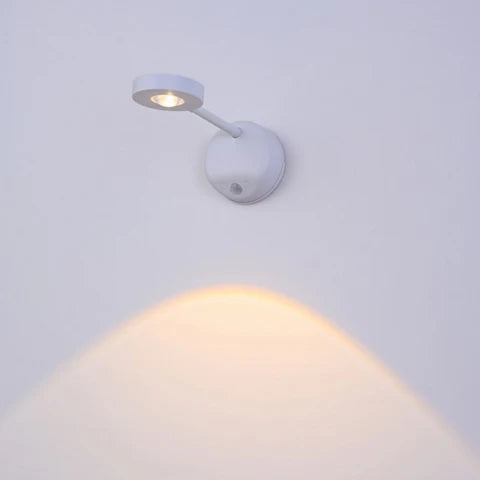 LumiTech Rechargeable Wall Spotlight with Sensor - No Wiring Required