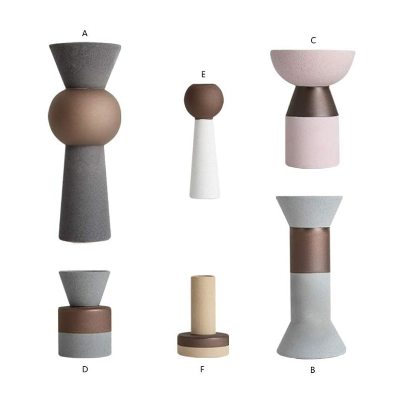 Natural Stone Texture Vases