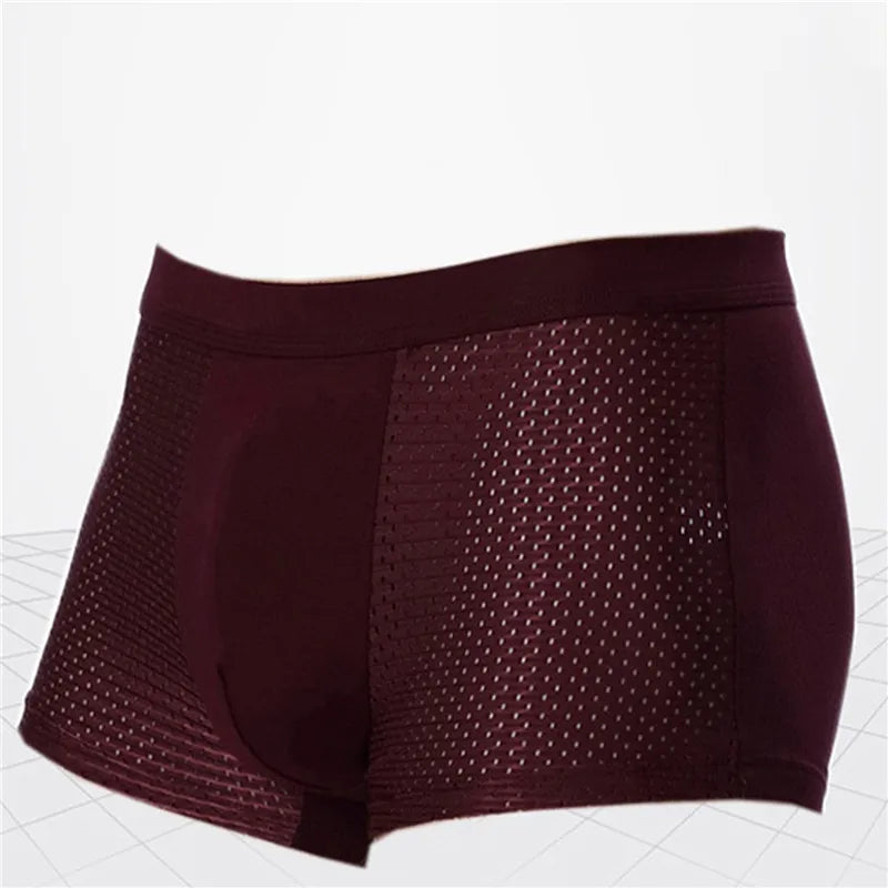 Max - Bamboo boxer shorts set in trendy colours