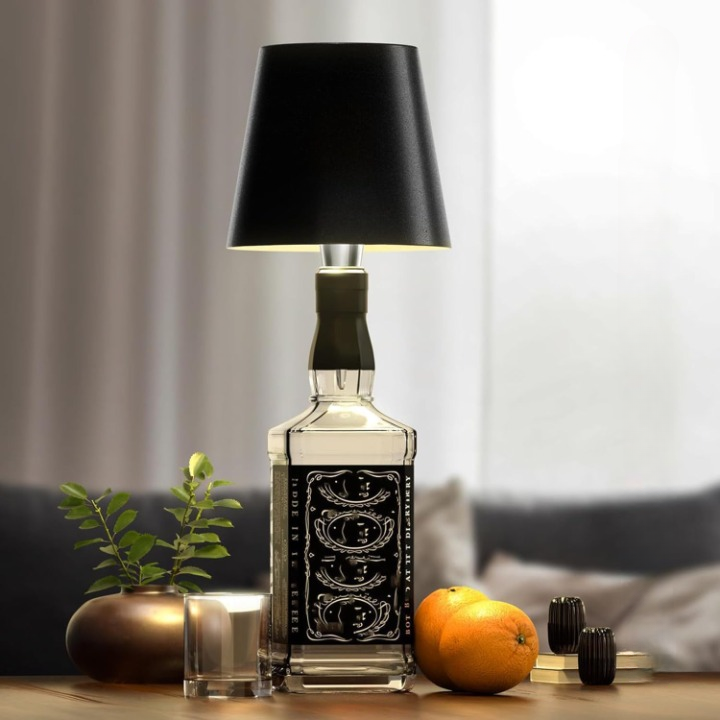 Verlichting fles Lamp