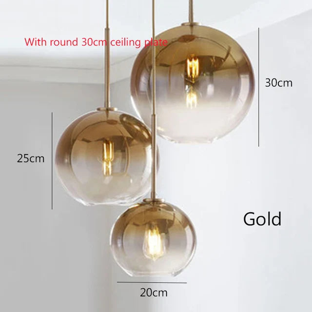 Vrimlo Gradient Glass Ball Lamp