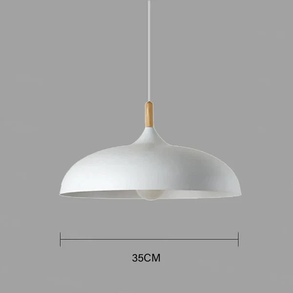 NordicOak - Lampada da soffitto in rovere nordico