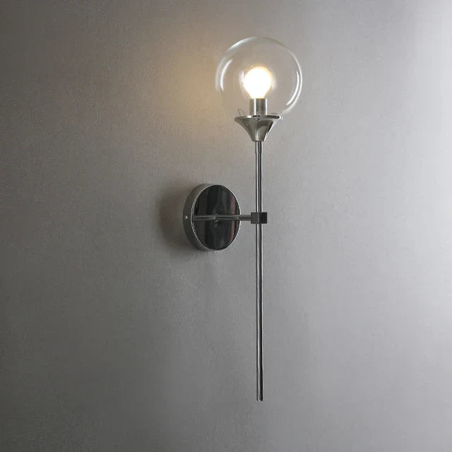 GlimmerNord - Moderne skandinavische Glas-Wandlampe