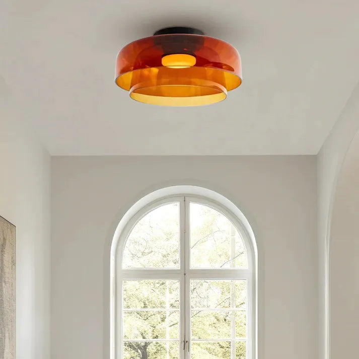 GlassLuxe – Lampada da soffitto medievale