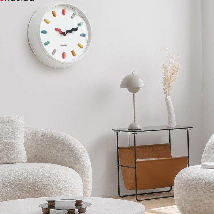 3D Nordic Silent Wall Clock – Eco-Friendly Contemporary Design for Living Rooms