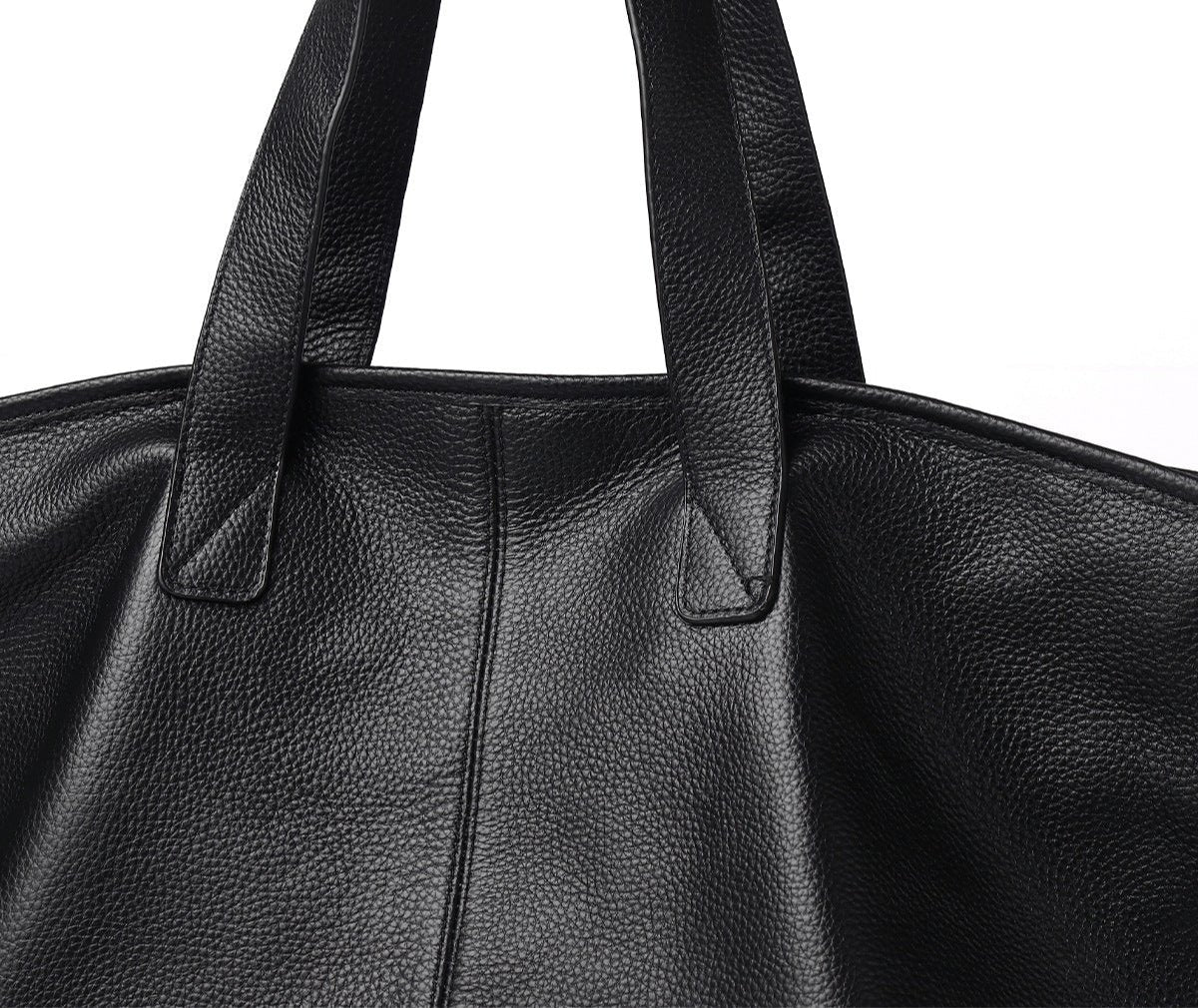 Hove Large Pebbled Leather Tote Bag