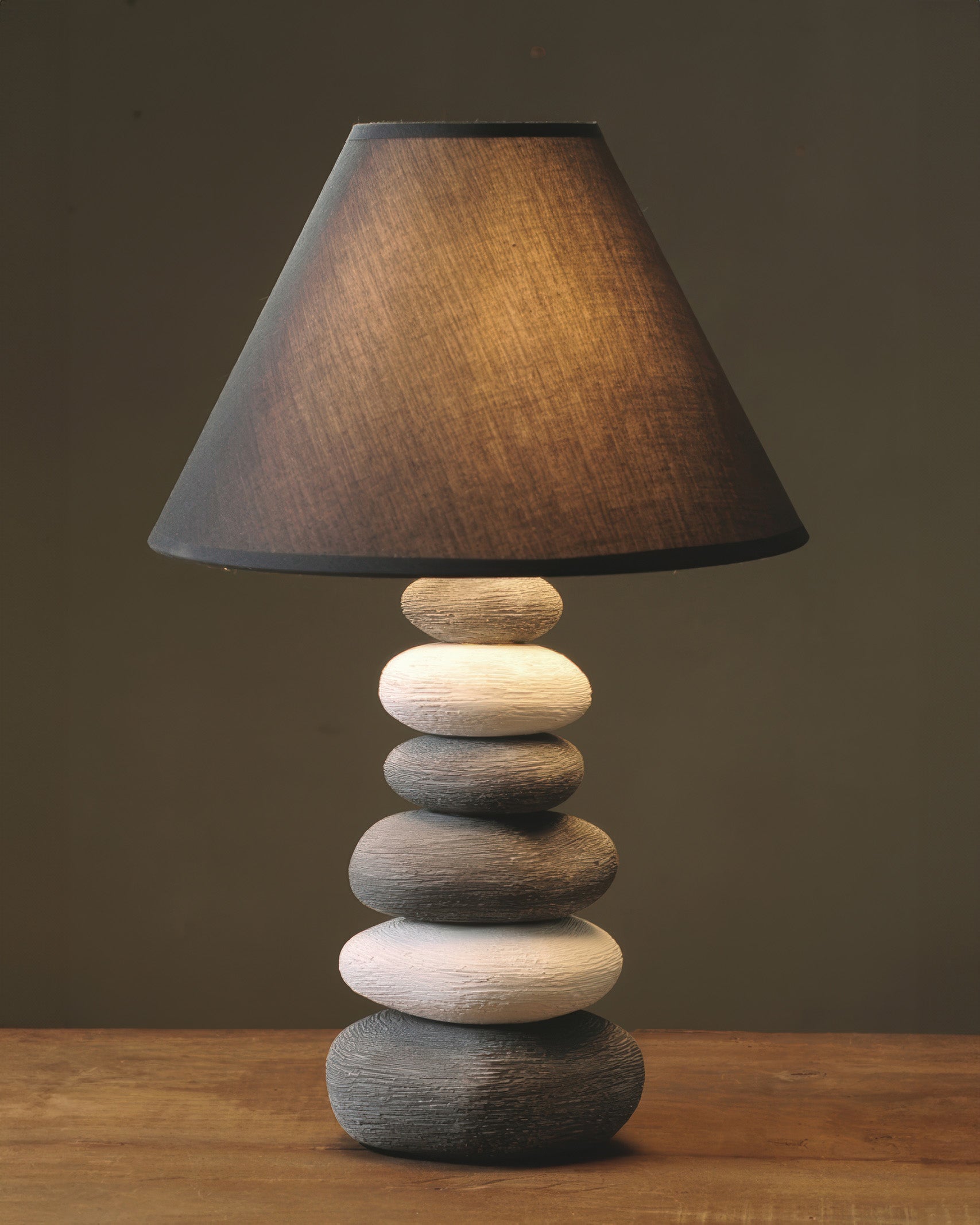 Lampada in tessuto Stone Cozy Ambient